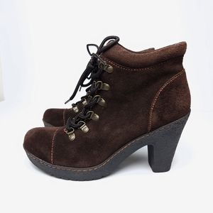 Born Concepts b.o.c Koji Suede Leather Ankle Booties Size 8